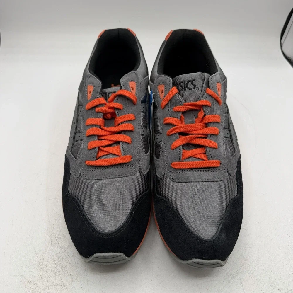 Asics Gel Saga Shoes Mens Sz 11 Grey/Orange/Black Athletic Sneakers H137K-1105